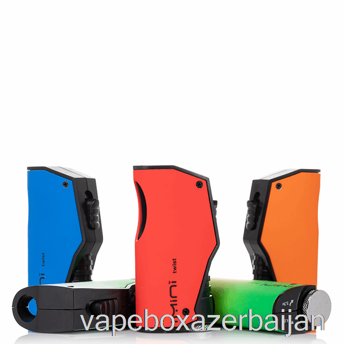 Vape Smoke iMini Twist 510 Battery Green Blue